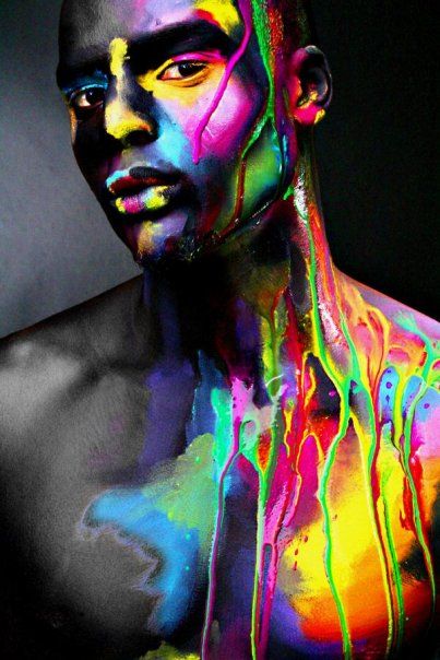 Neon paint color full