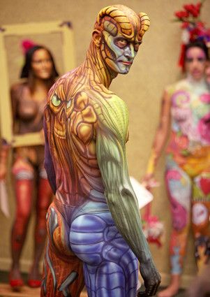 Male body paint~