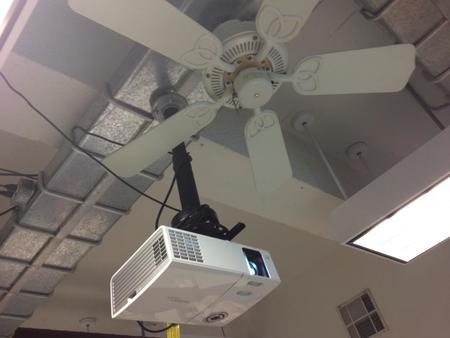 Fan install fail.